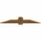 Ekena Millwork Eugene Smooth Timber Gable Bracket, Western Red Cedar, 48"W x 10"H x 1 1/2"D x 5 1/2"F, 5/12 Pitch GBW048X10X0206EUG00SWR - alternate 3